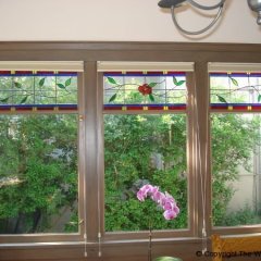 Contra Costa Ave, Berkeley - 2 casements & 1 center ﬁxed sash